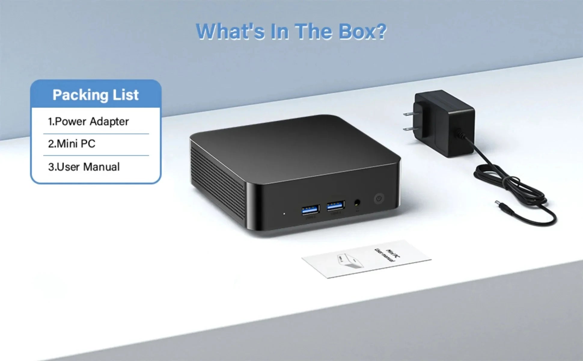 2026 Mini PC Intel Core i9 8950HK Windows 11 UHD Graphics 16GB LPDDR4 1TB 2TB M.2 SSD WiFi 6 BT5.2 Desktop PC Office Computer