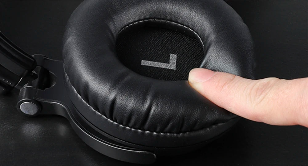 Oneodio Pro-C Bluetooth Wireless Headphones With Mic 110Hr Hi-Res Over Ear Bluetooth 5.2 Headset Earphone For Phone PC Sports